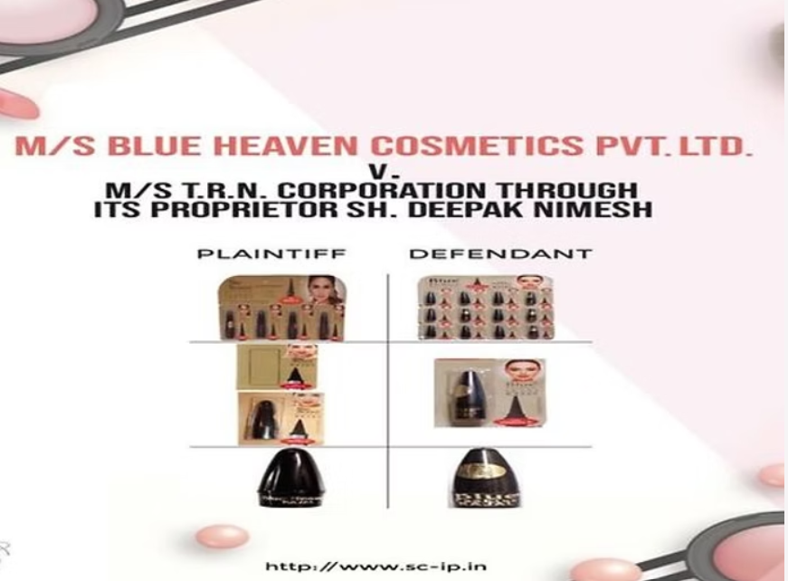 M/S Blue Heaven Cosmetics Pvt. Ltd. Vs M/S T.R.N.